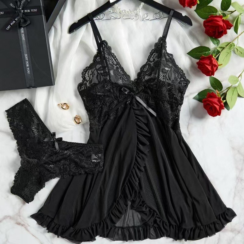 Lace Dress - Conjunto de 2 piezas de ropa