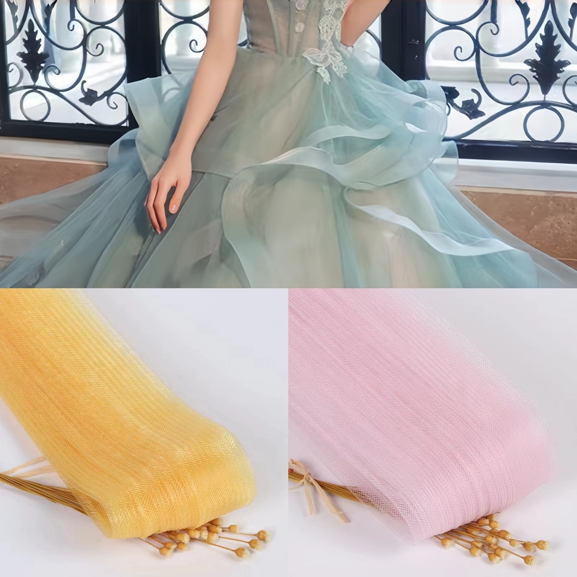 Formal Dress - Malla Elástica para Confección de Vestidos