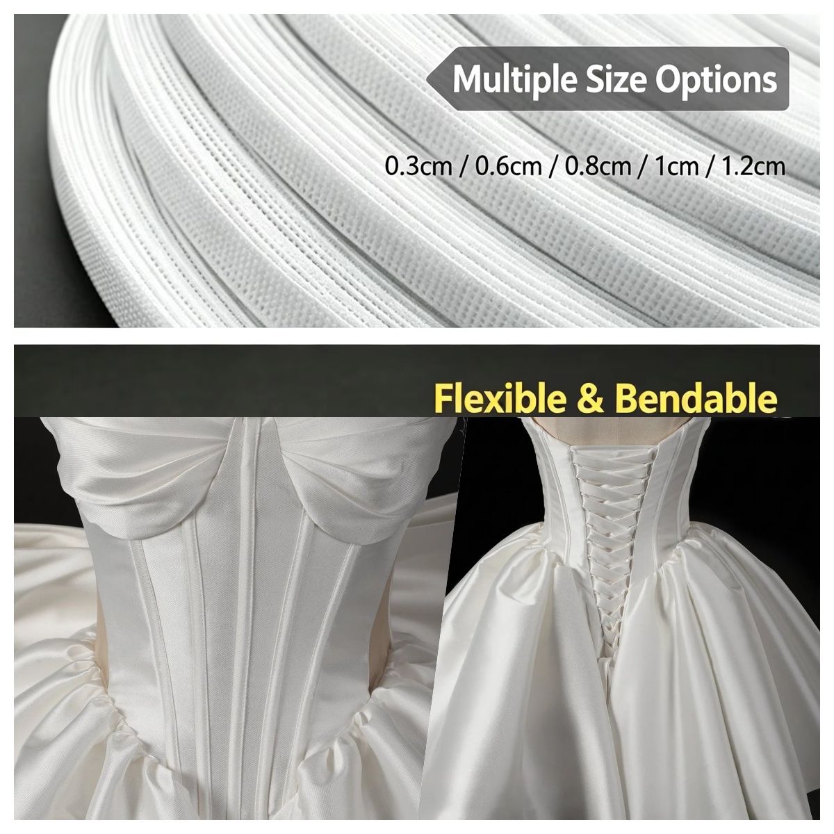 Rollo de 50~200 yardas de poli - Wedding Dress reseña y precio