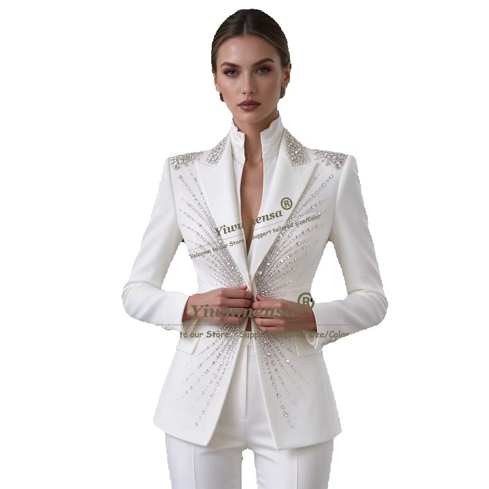 Traje de pantalón de lujo para - Womens Blazer reseña y precio