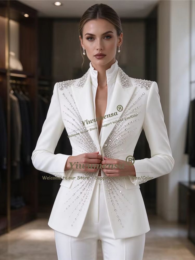 Traje de pantalón de lujo para - Womens Blazer reseña y precio