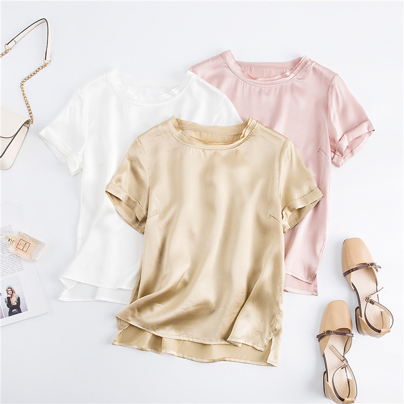 Blusa deportiva de seda de hie - Silk Blouse reseña y precio
