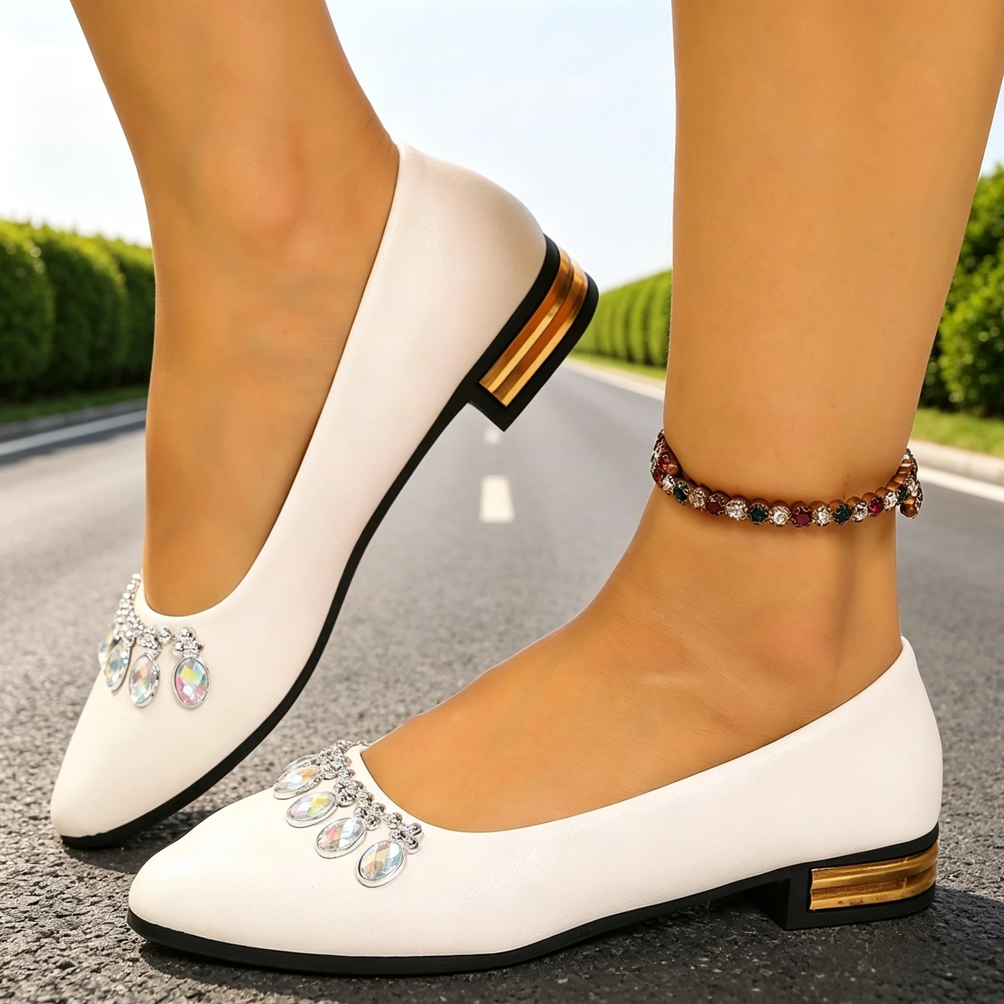 Zapatos Planos de Mujer con Pu - Womens Heels reseña y precio