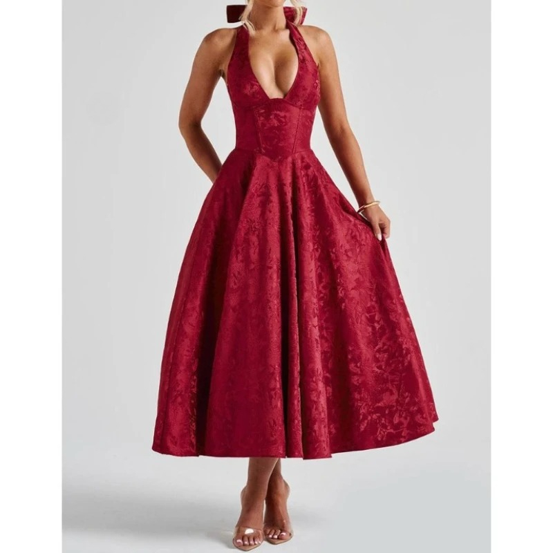 Deeptown-vestidos de fiesta de - Women'S Red Formal Wear reseña y precio