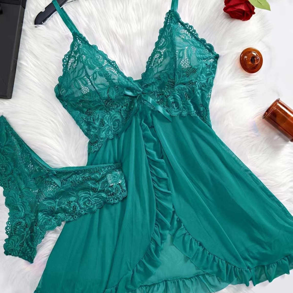 Conjunto de 2 piezas de ropa d - Lace Dress reseña y precio