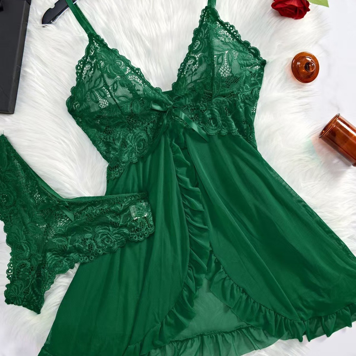 Conjunto de 2 piezas de ropa d - Lace Dress reseña y precio