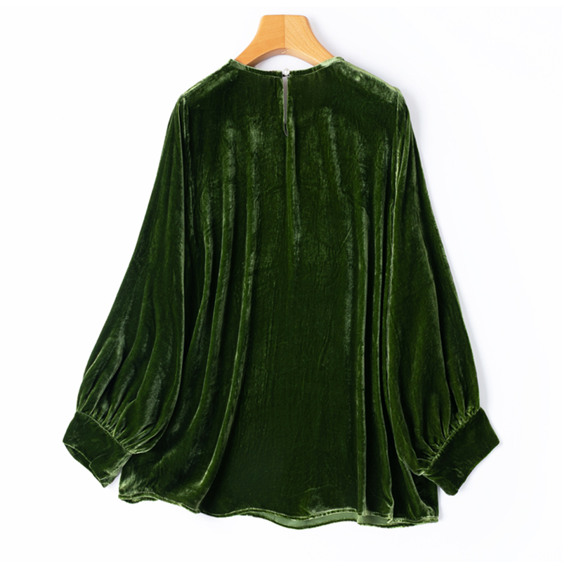 Blusa de terciopelo de seda pa - Silk Blouse reseña y precio