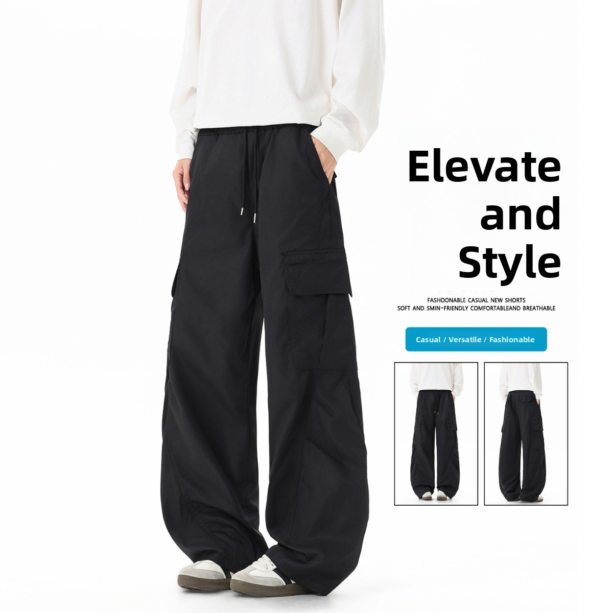 Pantalones Deportivos Modernos - Tailored Trouser Wide reseña y precio