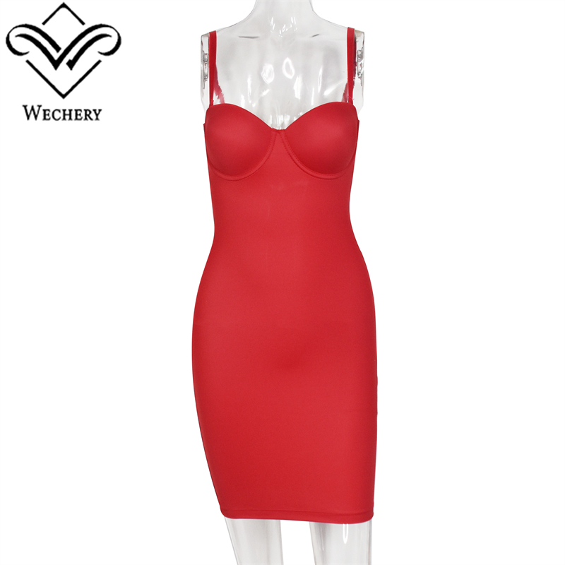 Vestidos rojos Wechery para mu - Women'S Red Formal Wear reseña y precio