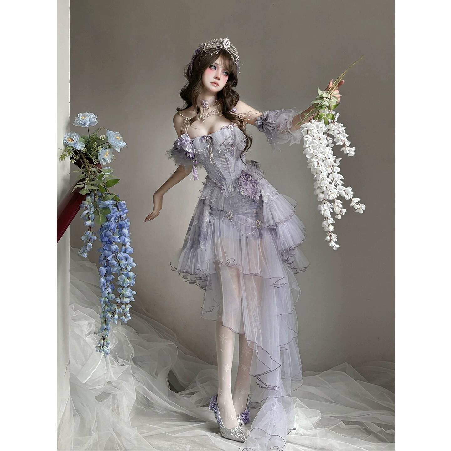 Vestido Lolita Violet Poetry F - Formal Dress reseña y precio